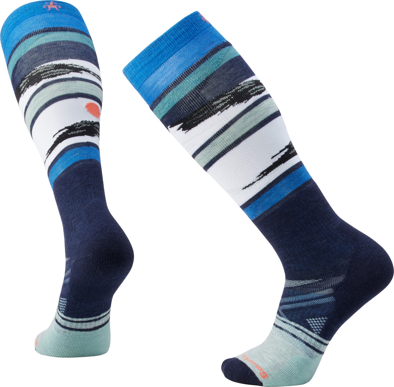 Smartwool Women’s Performance Ski Socks – Full Cushion, Over The Calf