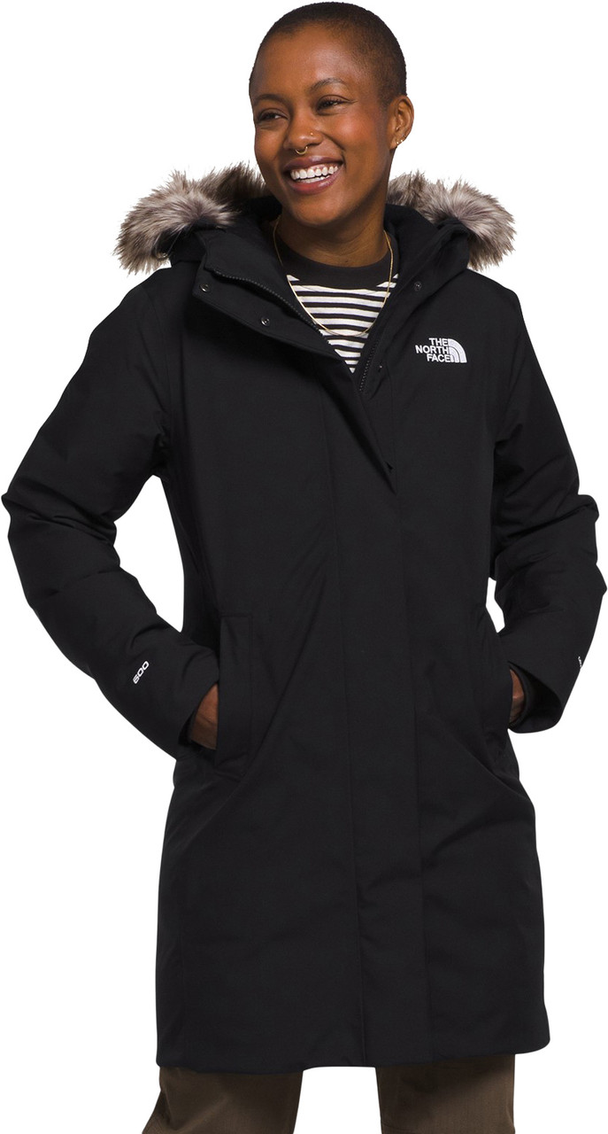 North face womens parka shop coats