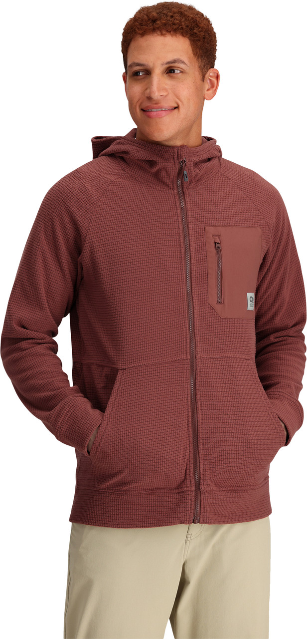 Superdry Sweat Zippé Intégral Track & Field Gris | Dressinn