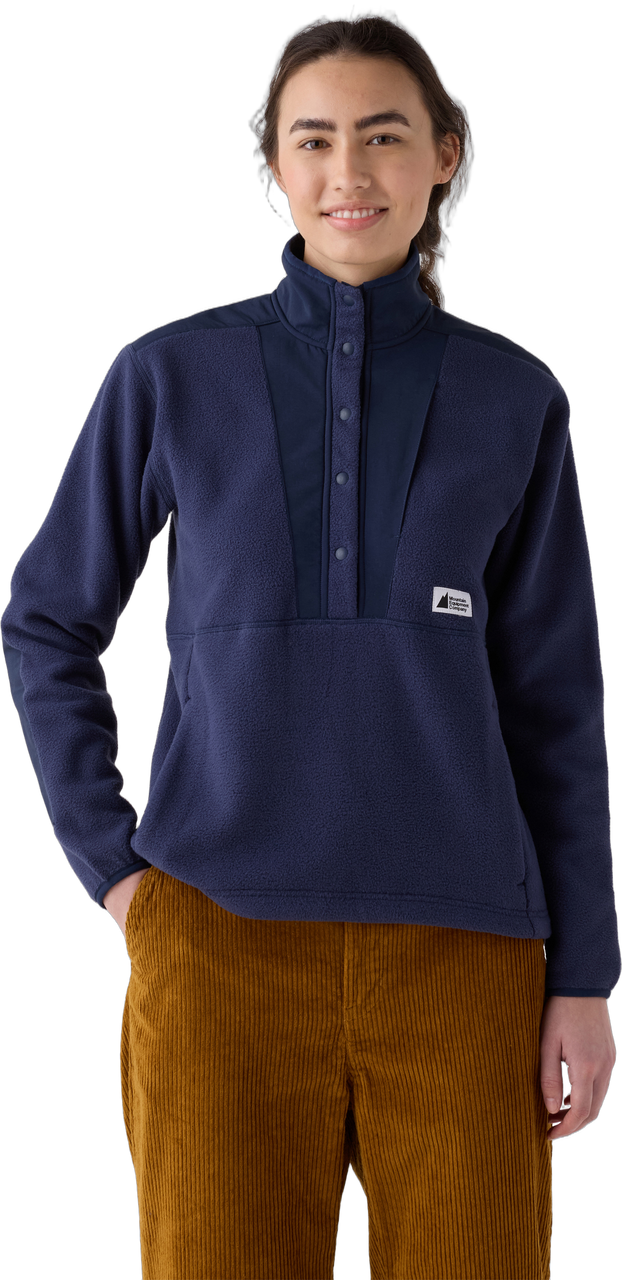 user_c9c86e72 MEC Fireside Fleece Snap Pullover - Women's | MEC