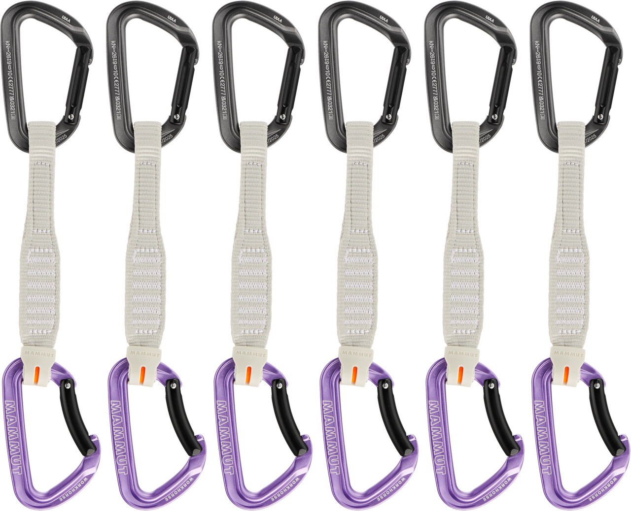 Mammut Workhorse Keylock Quickdraws - Dégaine | Achat en ligne