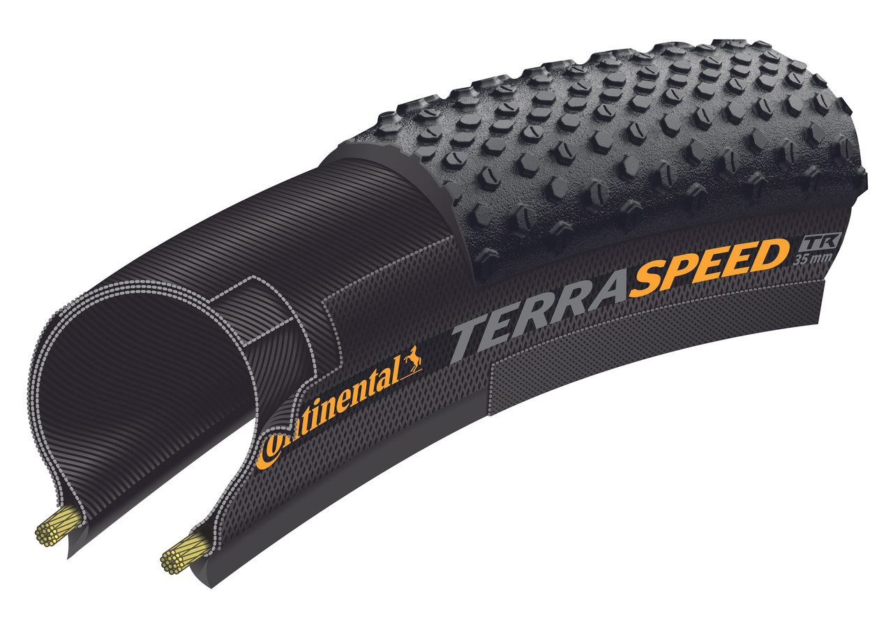Continental Terra Speed 700 x 35C Tubeless Folding Tire | MEC