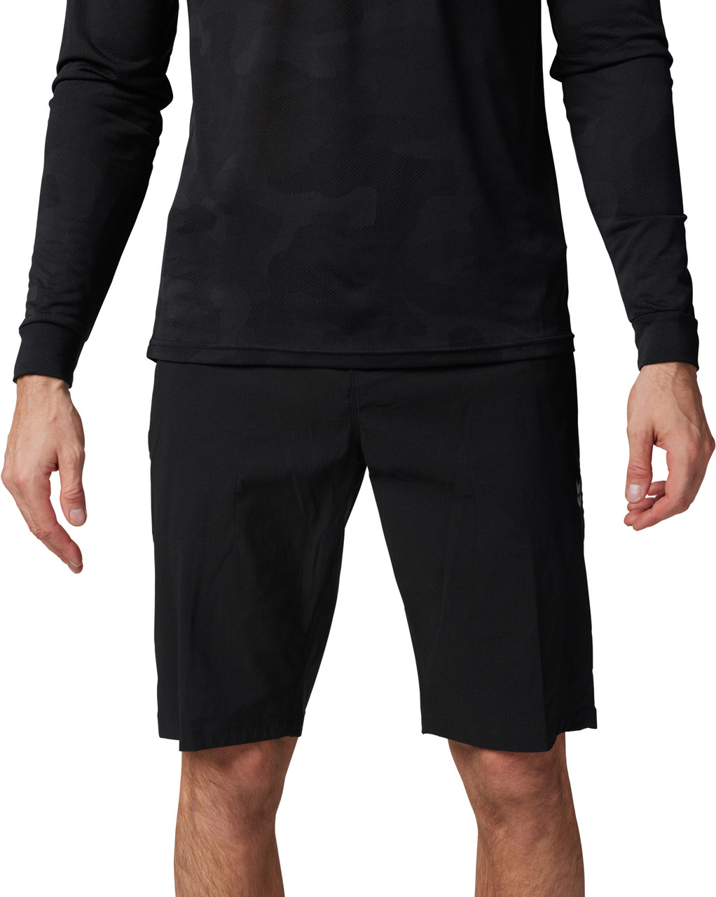 Pantalones Cortos Ciclismo Fox Ranger - Con Forro Negro Talla 34
