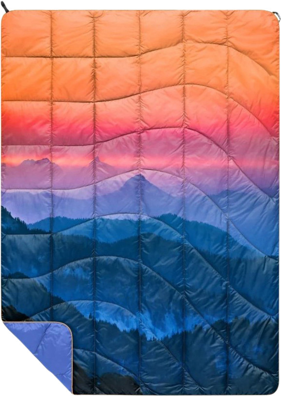 Couverture Nanoloft RUMPL - Solide / Serviette De Voyage - Deep Waters - Unisexe