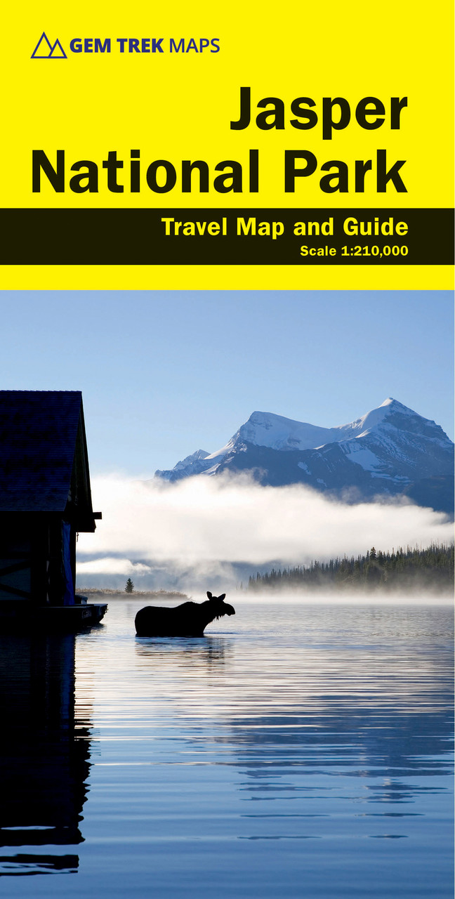 Gem Trek Publishing Jasper National Park Map 2nd Edition | MEC