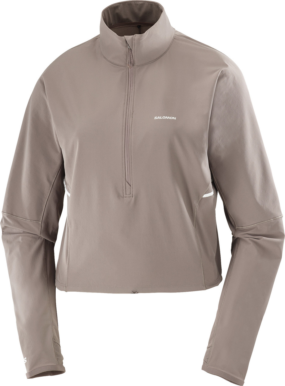 Salomon SENSE Aero Hybrid Crop 1/2 Zip Pullover - Women's | MEC