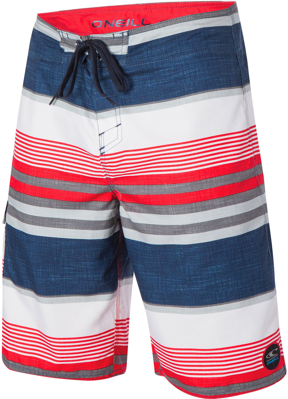 O'Neill Santa Cruz Stripe Boardshorts - Men's | MEC