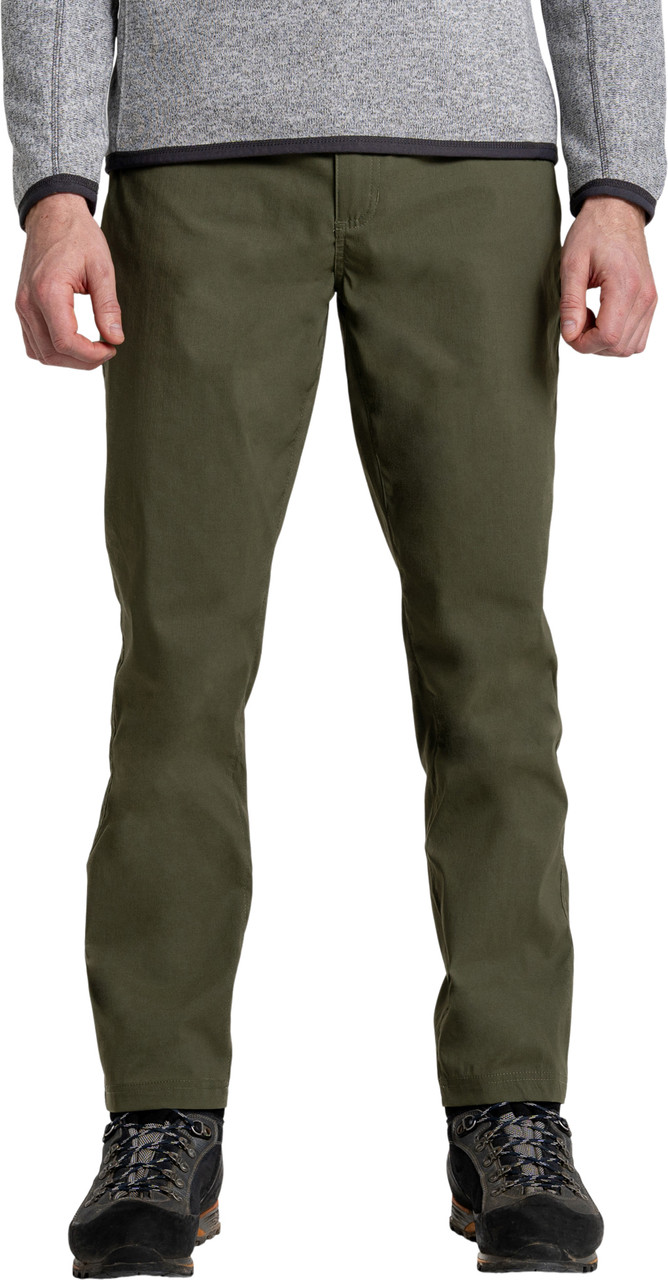 Pantalon Cargo Craghoppers Kiwi Noir Homme – Taille 36L32, Toile Légère, Poches Multiples, Idéal Rando