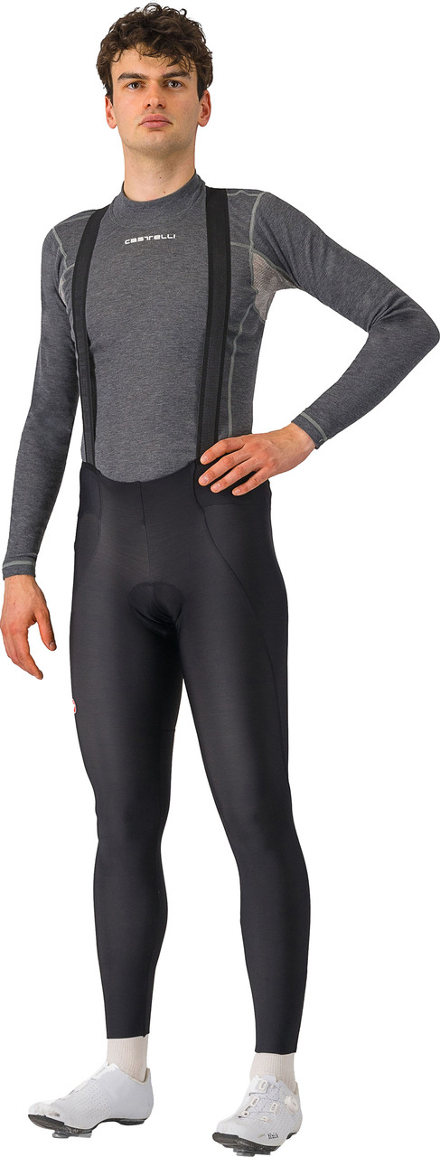 Collant à Bretelles 2021 Groupama-FDJ Hiver Thermal Fleece N001