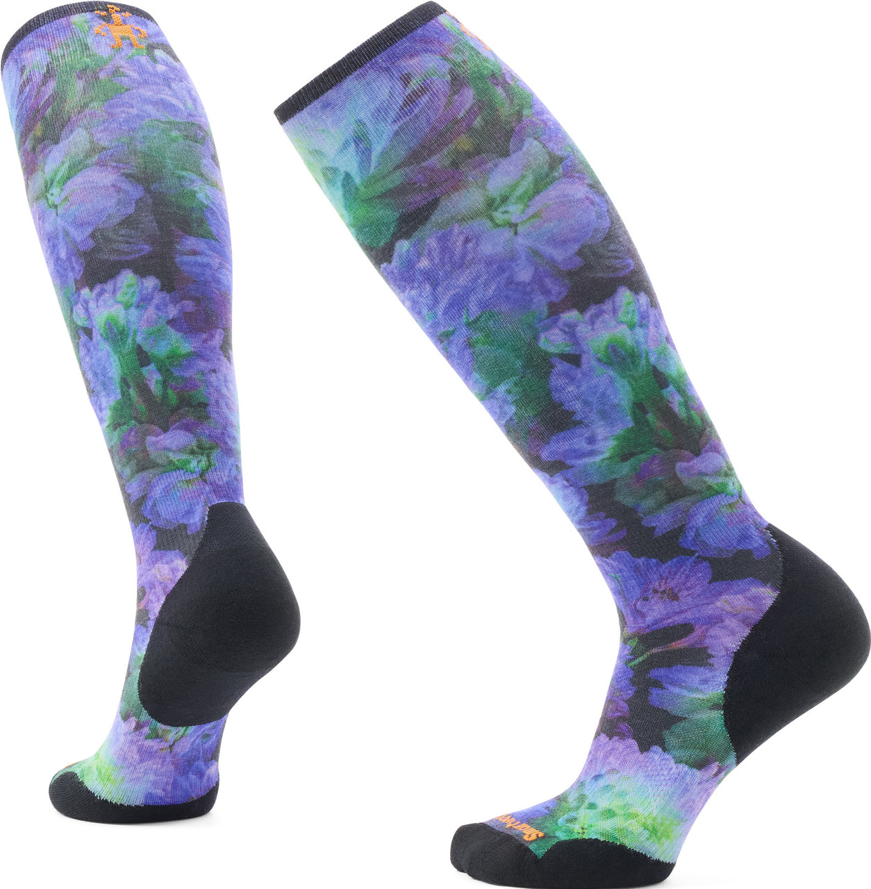 SmartWool Targeted Cushion Compression OTC Hardloopsokken Dames - 001 zwart