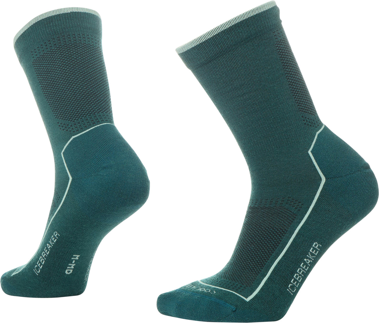 Icebreaker Chaussettes Mountaineer Mi Mollet Hommes Monsoon Heather main image 0
