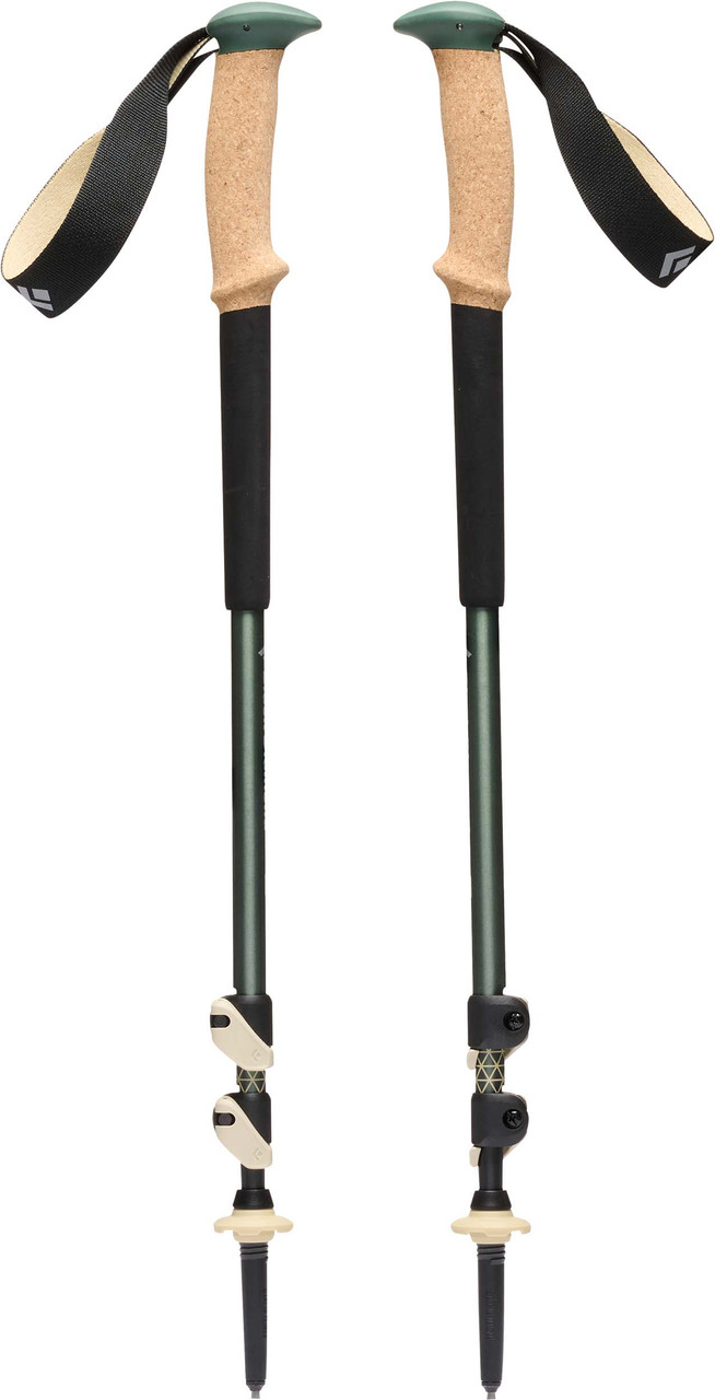 Backpacking Black Diamond Alpine Carbon Cork Trekking Poles Black