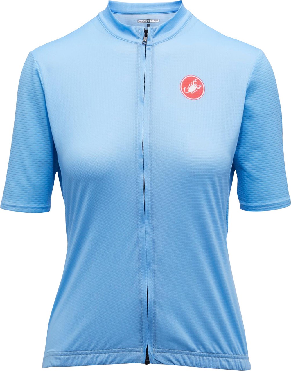Maglia Ciclismo Donna Castelli Astratta - Lapis Blue Taglia XS - Tessuto ProSecco Micromesh - 3