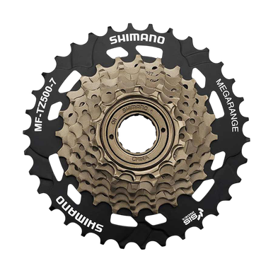 Roue Libre Shimano MFTZ510 6 Vitesses – 14-28 Dents, Acier Haute Résistance, Gris