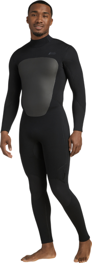 Xcel Axis Flatlock 3/2mm Long Sleeve Back Zip Full-body Wetsuit