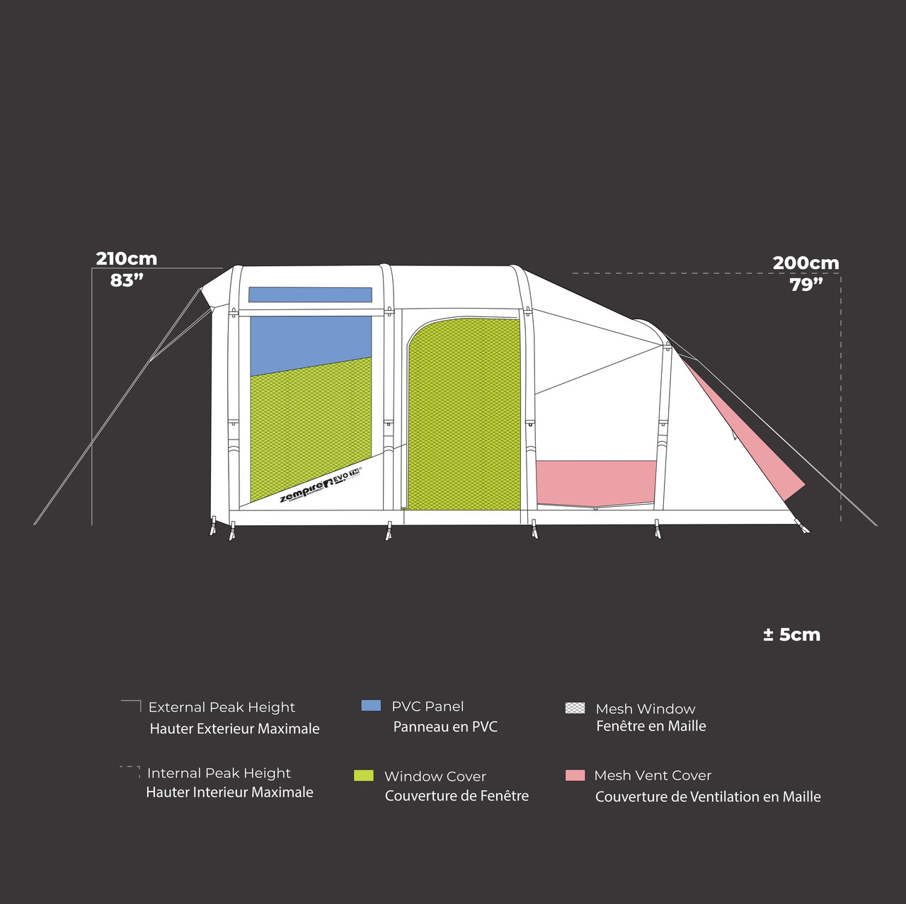 Zempire EvoTM V2 4-Person Air Tent | MEC
