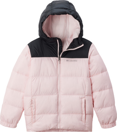 ジャケット・アウター Columbia hooded puffer jacket brown pink Columbia Puffect Hooded Jacket - Youths | MEC