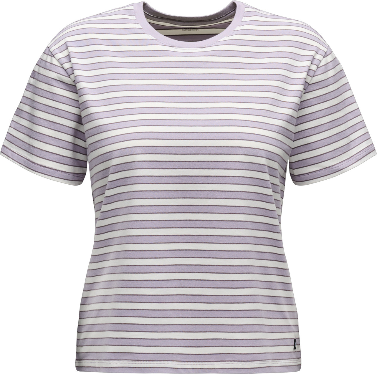 Black Diamond Stripe Short Sleeve Tee Long - Women's | MEC