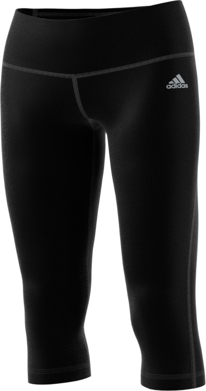 adidas PERFORMER 3/4 Mid-Rise Training Tights | Black | Women's