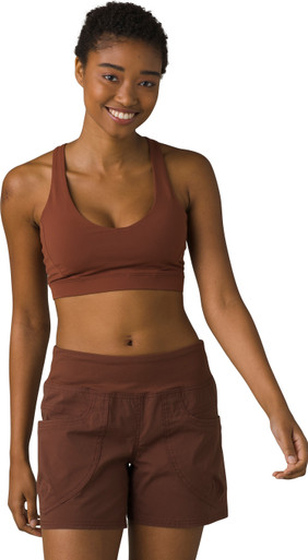 Women's gym shorts, brown | NoPain Sportswear