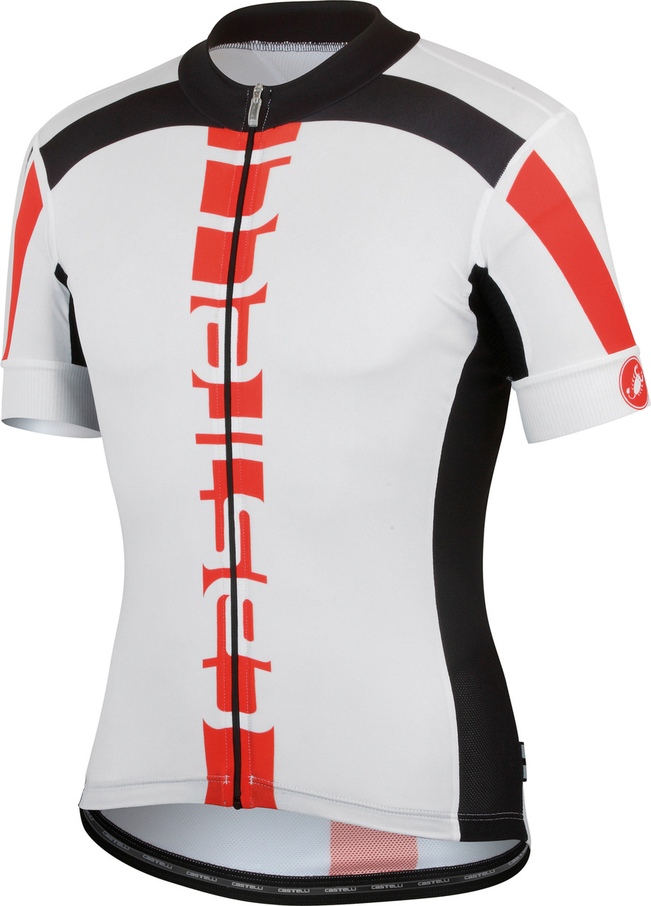 castelli aero race 4.1 solid jersey fz