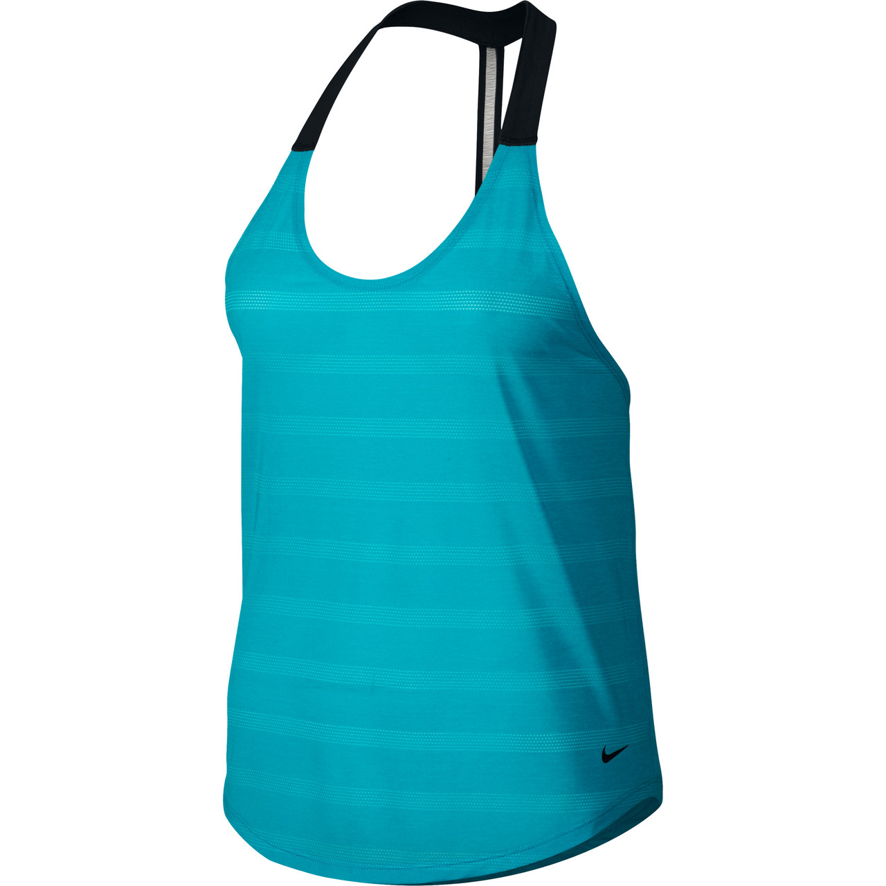 Nike Womens Elastika Elevate Tank in Green