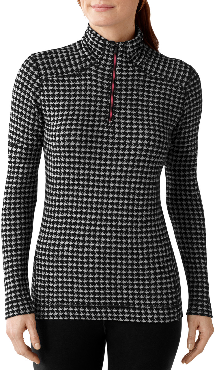 Smartwool Womens Base Layer Top - Merino 250 Wool Active 1/4 Zip Outerwear  Size Medium 