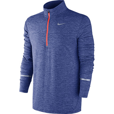 Nike half store zip blue