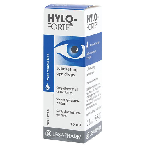 Hylo Forte Eye Drops 10mL Visionary Optometrists