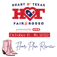 Heart O Texas Fair & Rodeo 2022 - Zoom Meeting Replay - Floor Plan & FAQ