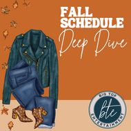 Fall 2022 - Schedule Deep Dive