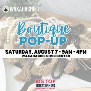 Indoor Registration - Waxahachie Civic Center - Saturday, August 7, 2027 - Waxahachie, TX - Exhibitor Registration