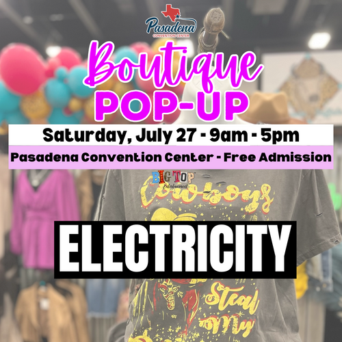 Electricity Registration - Pasadena Convention Center - Saturday, July 27, 2024- Pasadena, TX - Exhibitor Registration