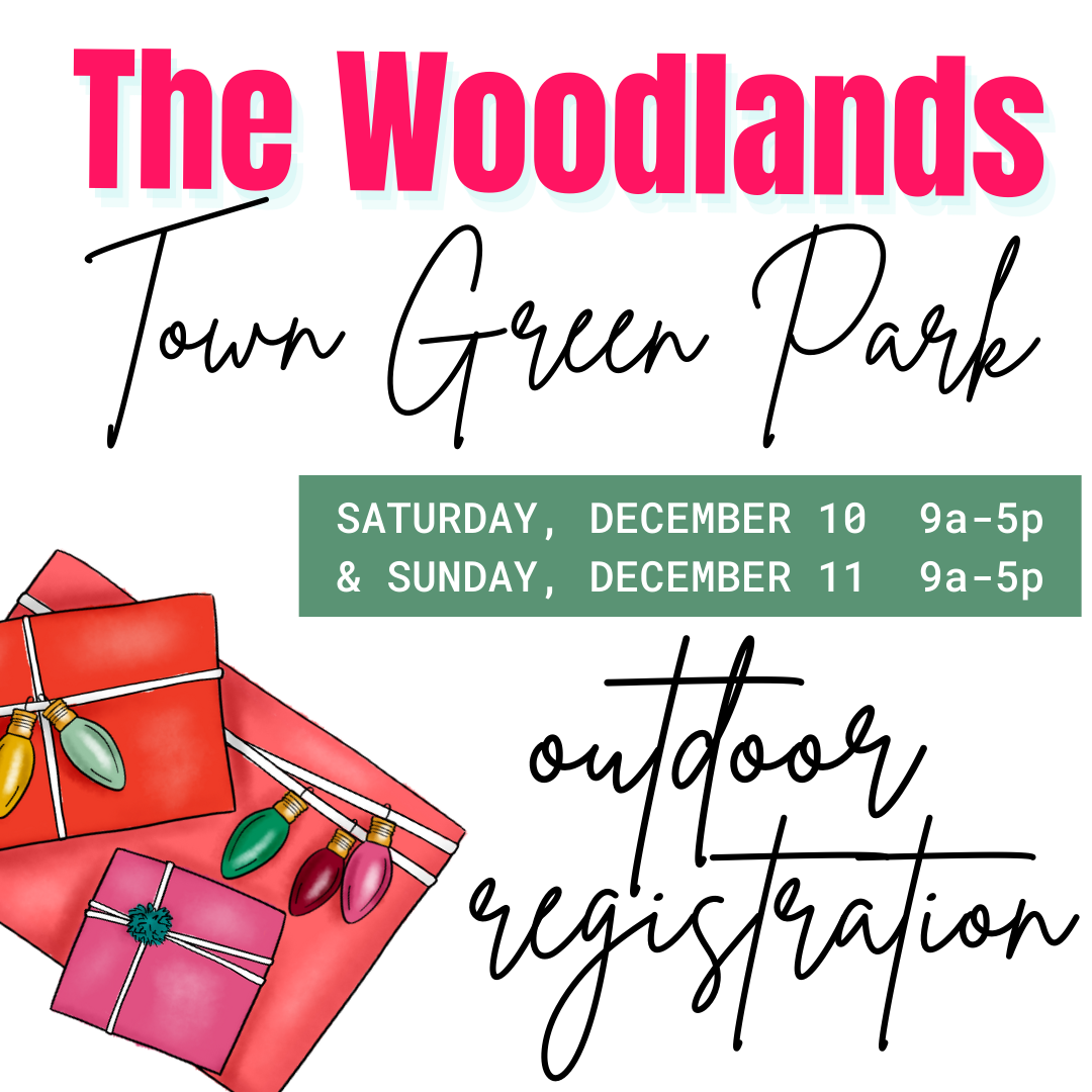 Image of Outdoor Exhibitor Registration - Town Green Park - Saturday, December 10 & 11, 2022 - The Woodlands, TX- Exhibitor Registration