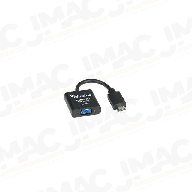 Muxlab HDMI-VGAコンバーター Vga Converter Hdmi To Vga Hdcp Hdmi To