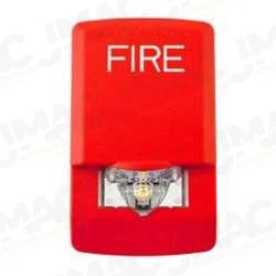 Cooper Wheelock Exceder LHSR-N LED Horn Strobe, Red, Wall Mount