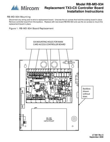 RB-MD-934 Mircom Technologies