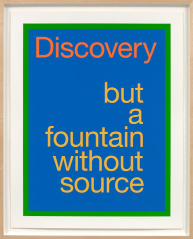 renee green discovery but a fountain without source