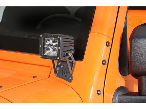 JK Jeep Single Dually A Pillar Mount Kit - Fixed JK Jeep Single Dually A Pillar Mount Kit - Fixed