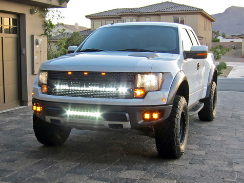Ford F-150 SVT Raptor 40" LED Upper Grille Mount Ford F-150 SVT Raptor 40" LED Upper Grille Mount