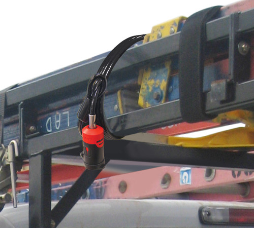 Secure your Ladders and other equipment with a 6ft cable lock.  Secure your Ladders and other equipment with a 6ft cable lock.