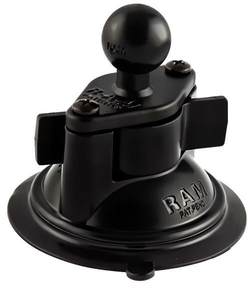 3.25" Suction Cup Twist Lock - 1" Ball 3.25" Suction Cup Twist Lock - 1" Ball