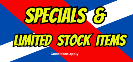 Specials and Limited Stock Items