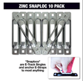 Snap-Loc - Zinc Plated 10 Pack