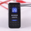 Carling Rocker Switch - Blue - REVERSE LIGHTS