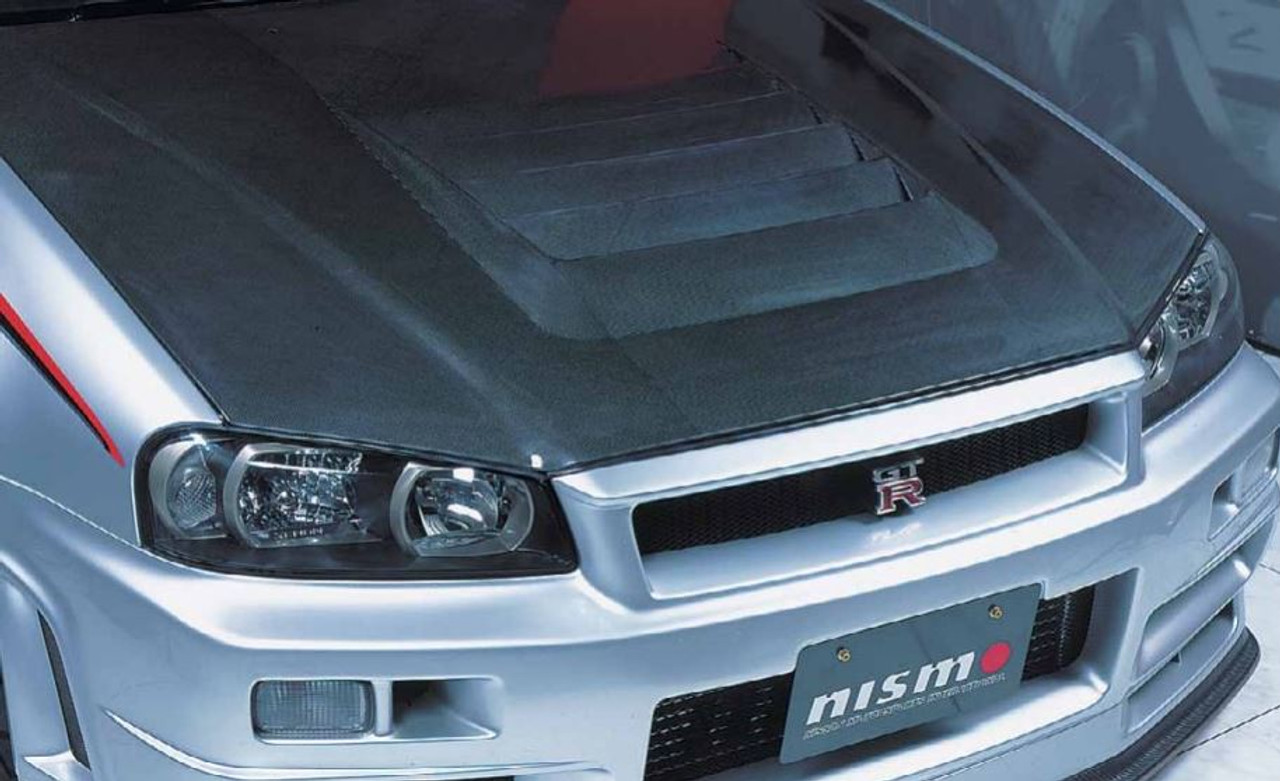 Nismo R Tune Carbon Hood Bnr34 Nissan Skyline Gt R Rsr45