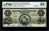 PMG Gem 65 EPQ 1860 New Brunswick, NJ- State Bank at New Brunswick $1 G16a