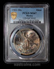 PCGS MS67 1982 Mo Mexico Silver 1 Onza - stunning toning both sides!!!
