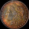 PCGS MS63 1883-O Silver Morgan Dollar - toned