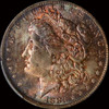 PCGS MS 63 1883-O Morgan Dollar GREAT Toning Obverse and Reverse